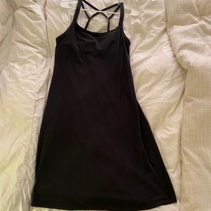 Prana Black Dress with bra cup inserts